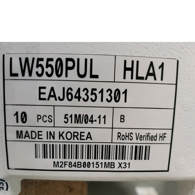 Giá tốt. Màn hình hiển thị trong suốt OLED LG 1920 * 1080 nguyên bản 55 inch LW550JUL-HMA1 trực tuyến