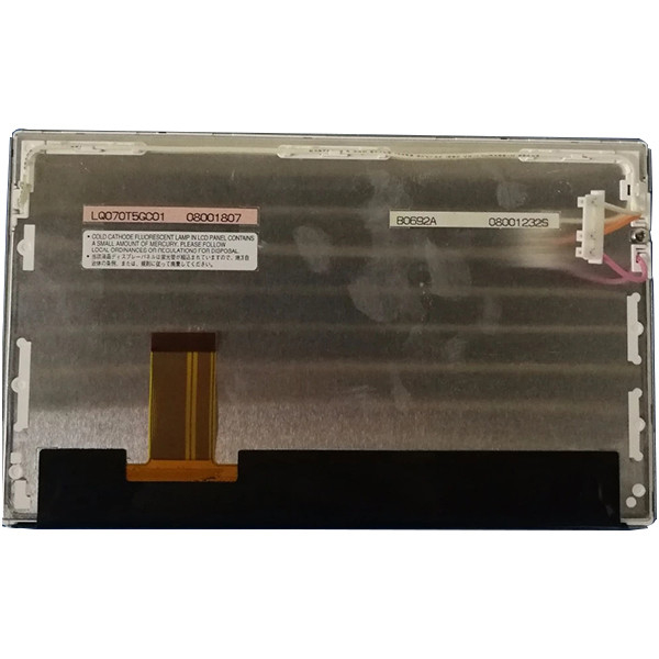 LQ070T5GC01 gốc trong kho 7.0 inch màn hình hiển thị LCD cho xe GPS điều hướng