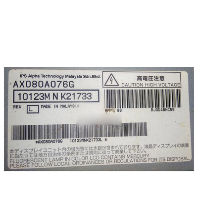 Giá tốt. AX080A076G 32,0 inch 55 pin màn hình TFT LCD trực tuyến