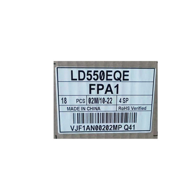 Giá tốt. LD550EQE-FPA1 51 Pin 3840*2160 màn hình LCD 60Hz trực tuyến