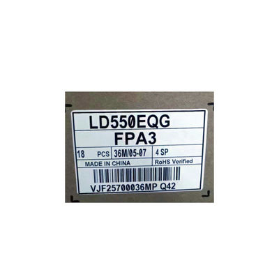 Giá tốt. LD550EQG-FPA3 136.0 inch 3840*2160 500cd/m2 Màn hình LCD trực tuyến