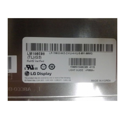 Giá tốt. LM190E08-TLG3 19,0 inch LCD Module 1280*1024 Màn hình LCD trực tuyến