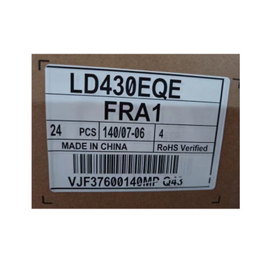 Giá tốt. LD430EQE-FRA1 43,0 inch 3840 * 2160 IPS màn hình hiển thị LCD trực tuyến