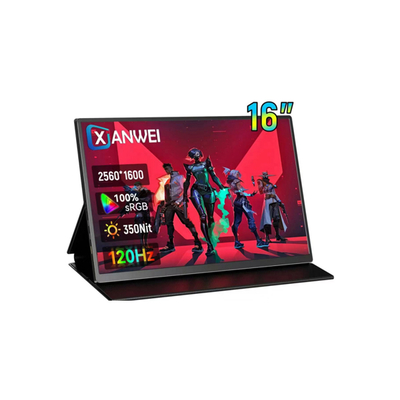 Giá tốt. Màn hình di động IPS 2.5K 16 inch: Khung kim loại viền mỏng & Thiết kế siêu nhẹ trực tuyến