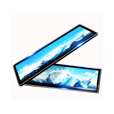 Giá tốt. Màn hình hiển thị kéo dài 28.1 inch LCD dạng dải siêu rộng, quảng cáo siêu thị, màn hình kệ kỹ thuật số trực tuyến