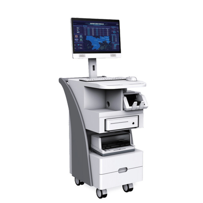 Máy trạm y tế di động TFT điện trên bệnh viện bánh xe