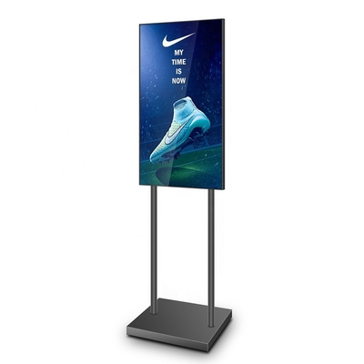 Đèn nền LED bảng hiệu kỹ thuật số đứng 40 inch trên sàn Android