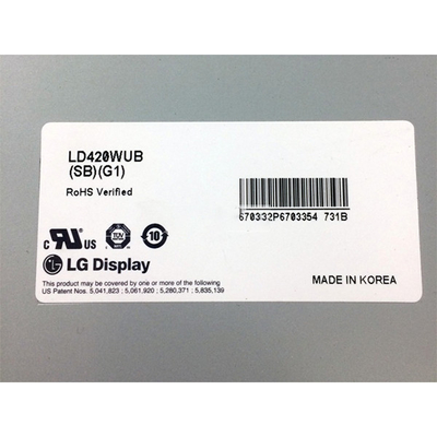 Giá tốt. Tường video LCD mới LD420WUB-SBG1 1920 (RGB) × 1080 FHD 52PPI trực tuyến